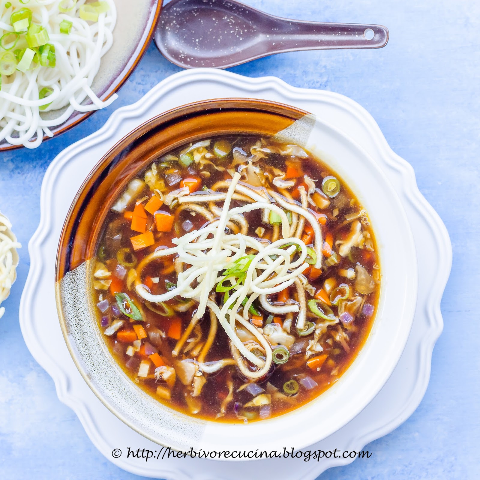 Herbivore Cucina Vegetable Manchow Soup