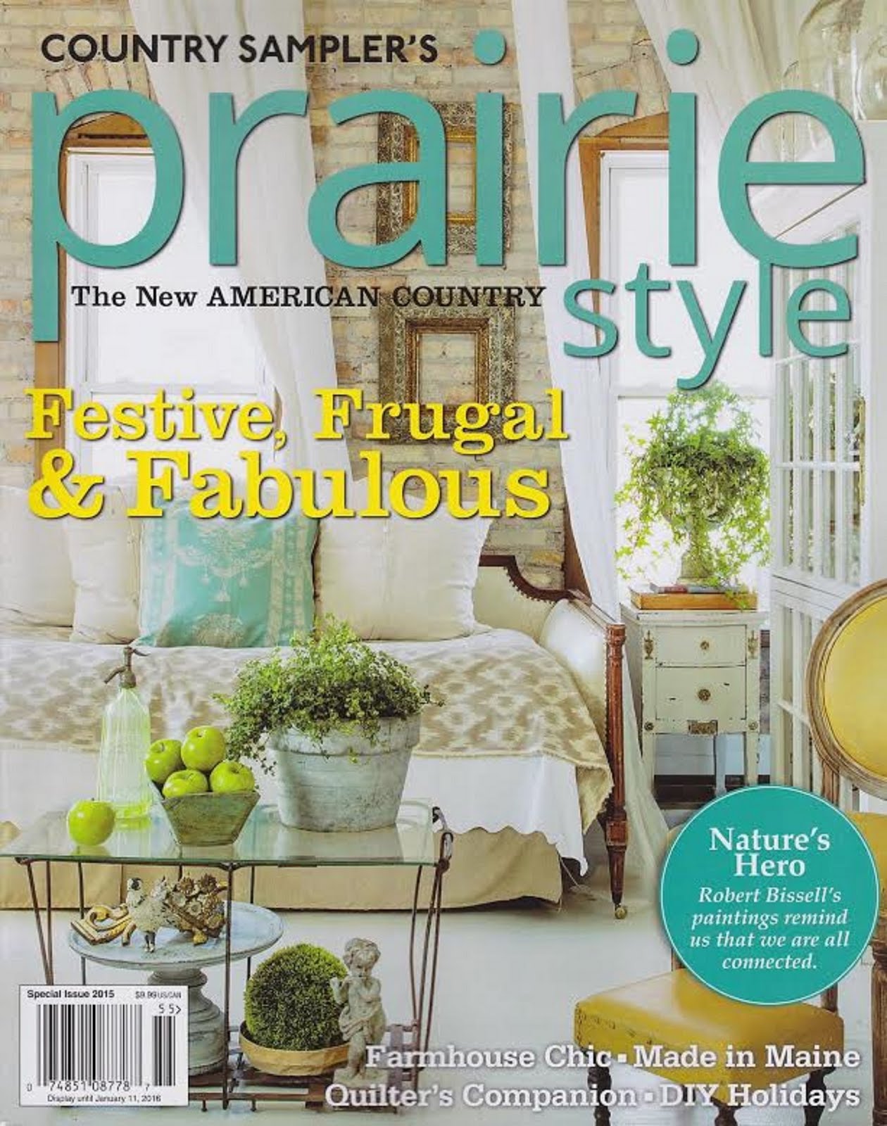 Thank you Fifi O'Neill! Prairie Style & The PORCH & Atelier