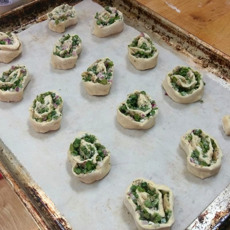 Simply Gourmet Asparagus Dill Pinwheels vegan