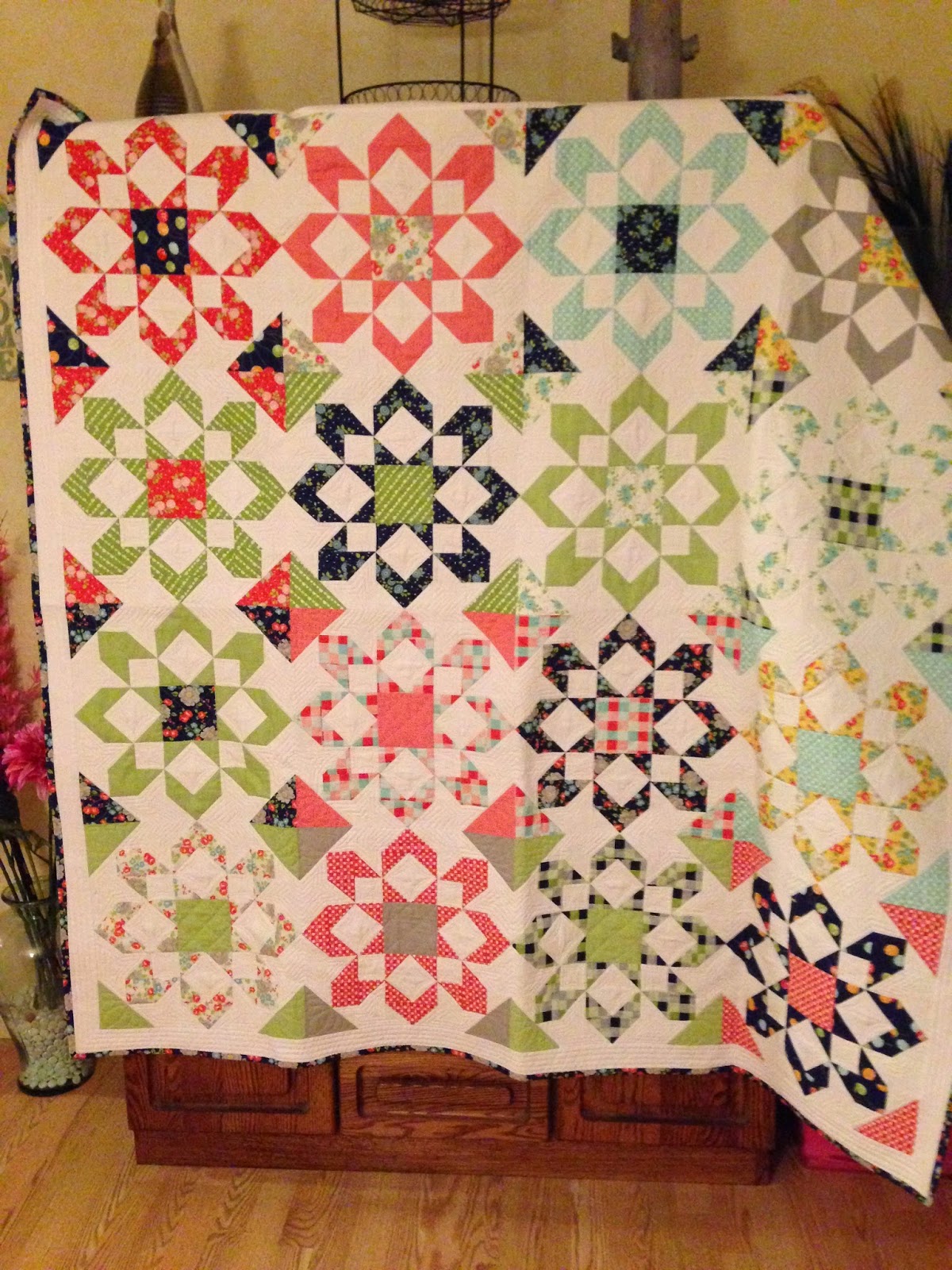 Quilting Diva Retreat and a finish