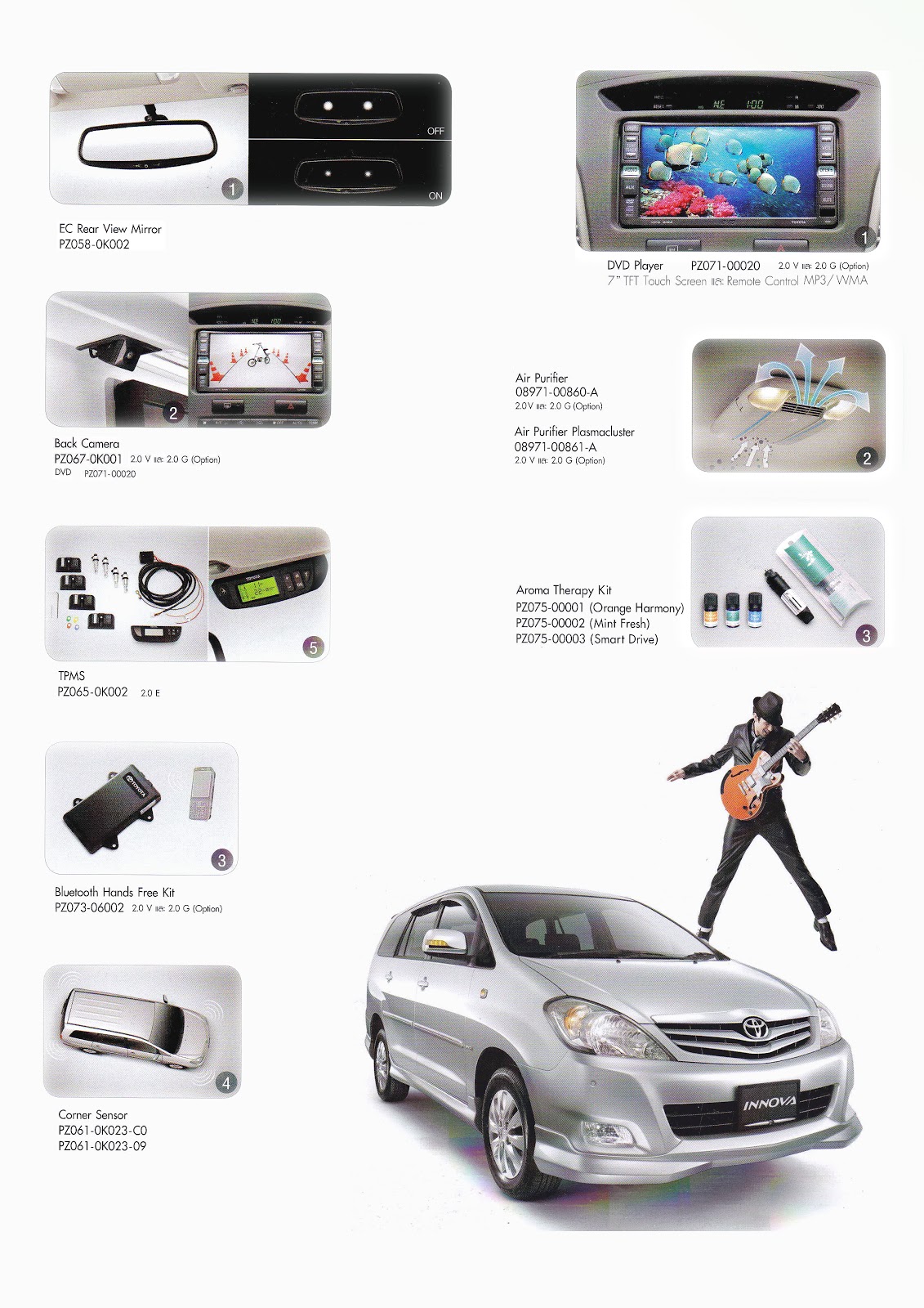TOYOTA GENUINE ACCESSORIES INNOVA
