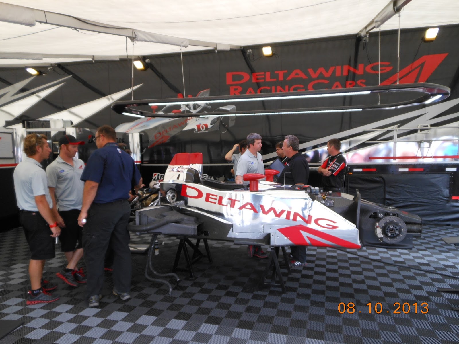 Pilotes Anciens: Road America 2013 ALMS: Prototypes In The Paddock