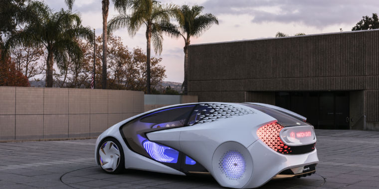 سياره تويوتا الجديده الفضائيه 