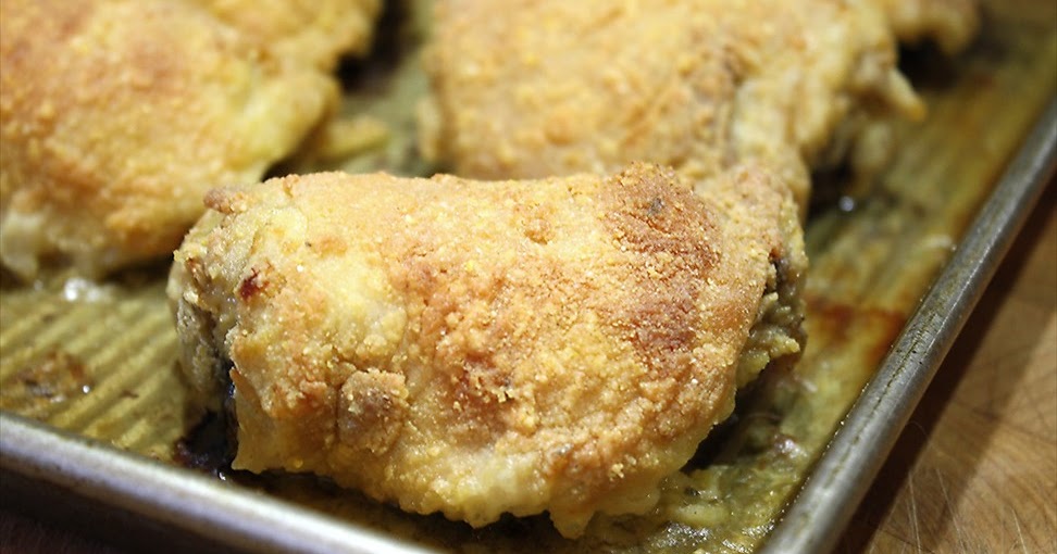 Cooking Gluten Free with Bea Parmesan Crusted Chicken Thighs