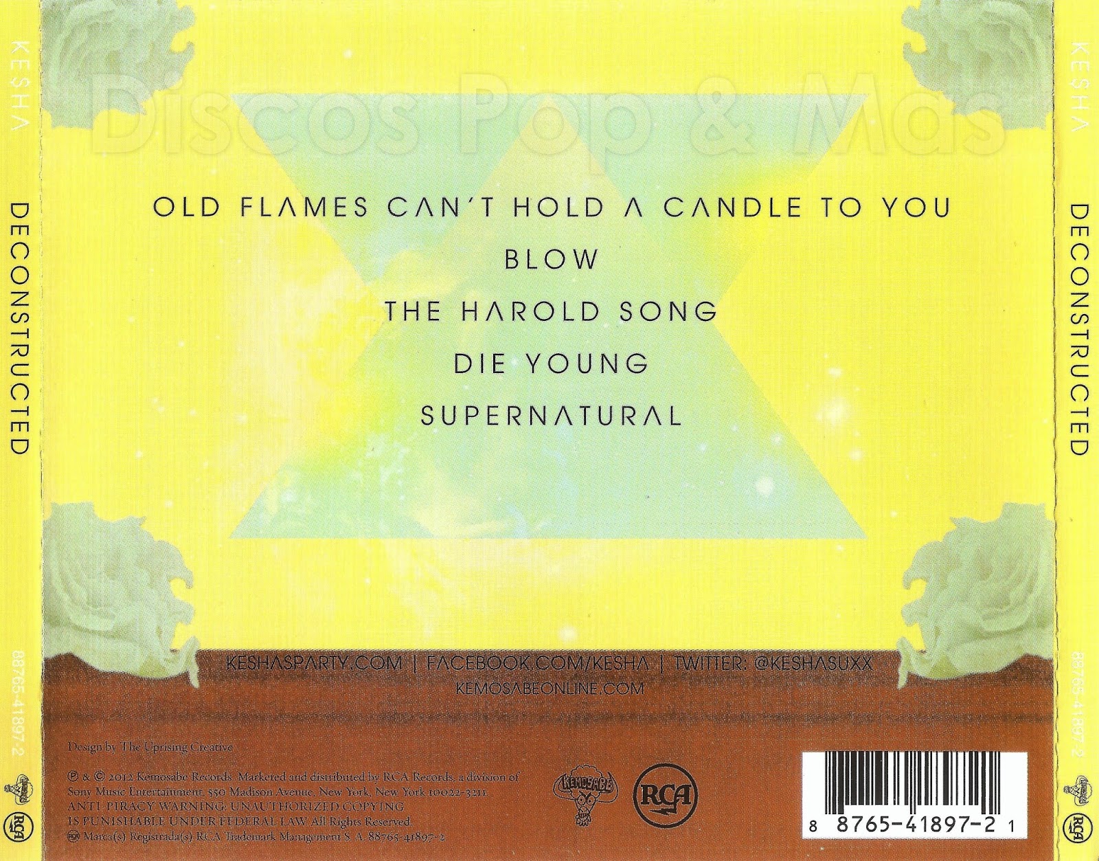 Discos Pop & Mas Keha Deconstructed (EP)