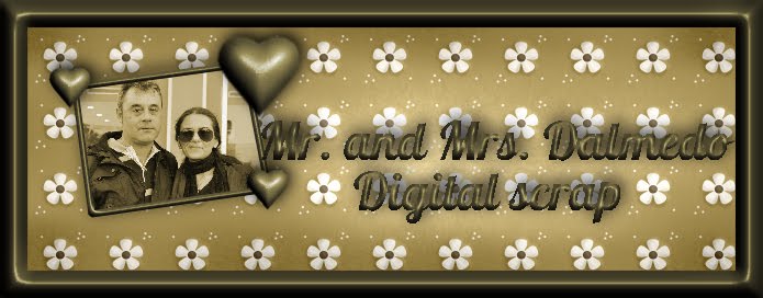 Mr. and Mrs. Dalmedo, Digital Scrap