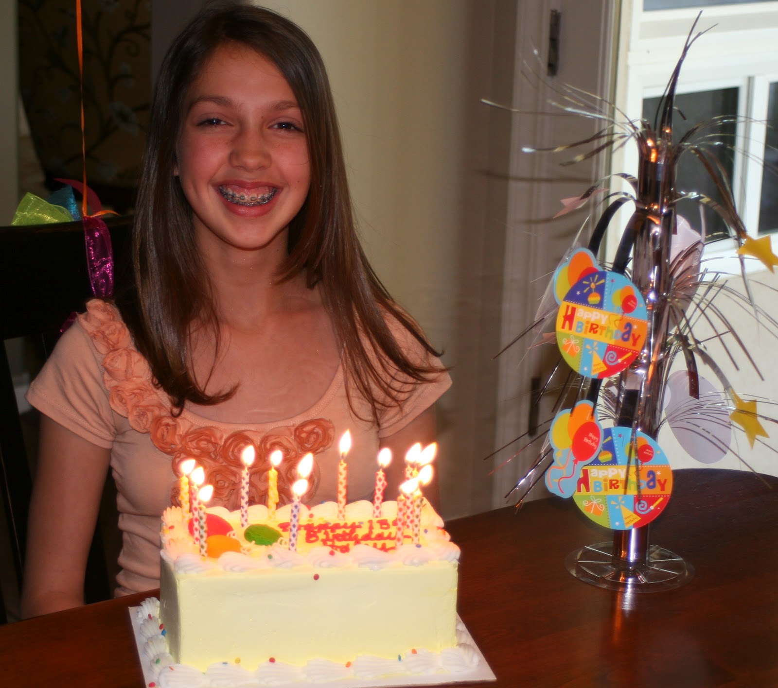 День рождения 14 лет дома