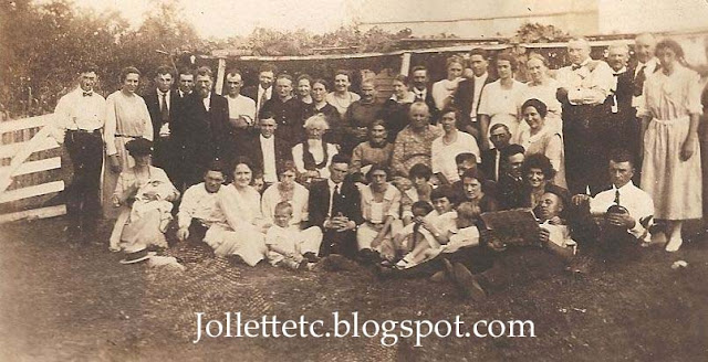Jollett Reunion 1921 Harriston, Virginia  https://jollettetc.blogspot.com
