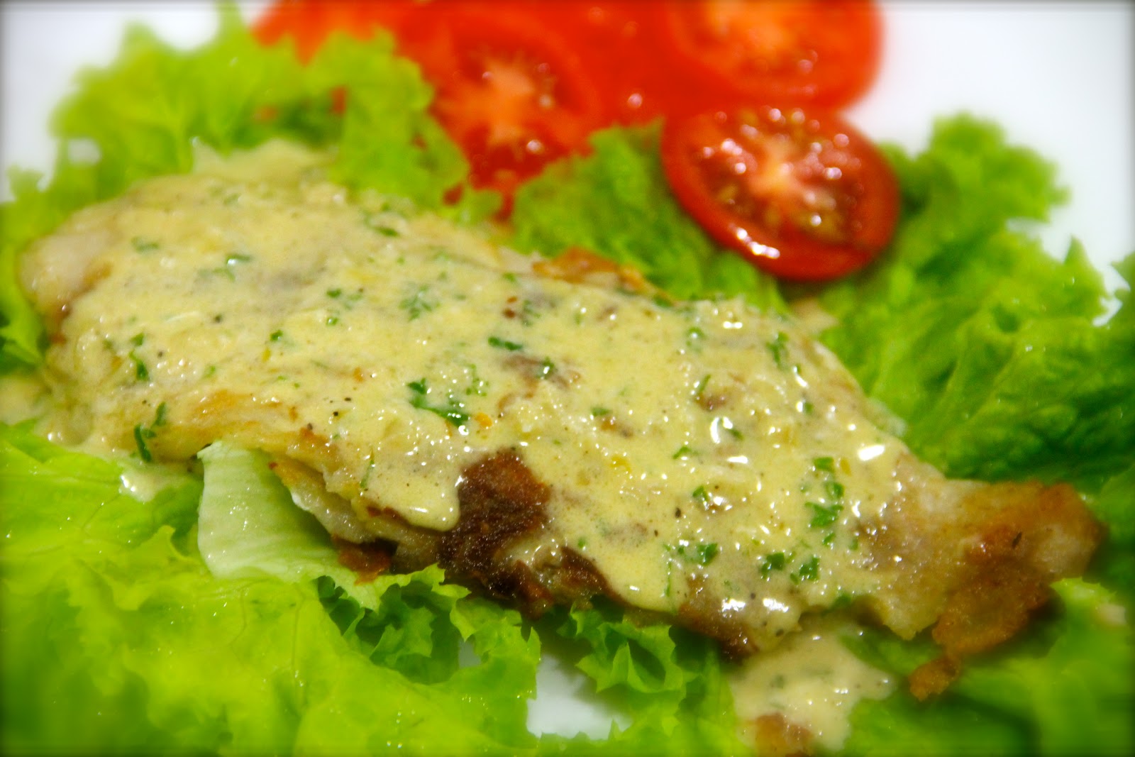 ICookUMakan Pan Fried Fish with Lemon Butter Sauce