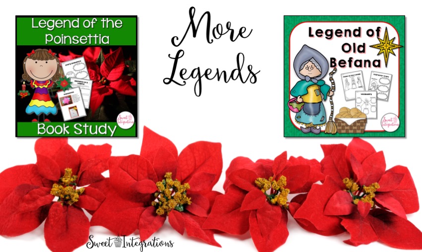 Your upper elementary students are going to love learning about theme with the story "The Legend of the Poinsettia" by Tomie dePaola. Your 2nd, 3rd, 4th, & 5th grade students can watch a video about the author, work on writing, do a fun craft activity, enjoy the FREE downloads, and work on a digital Google Drive resource with the ideas presented here. Christmas or Holidays Around the World can also be incorporated into this book and lesson. {second, third, fourth, fifth, sixth graders, freebie}