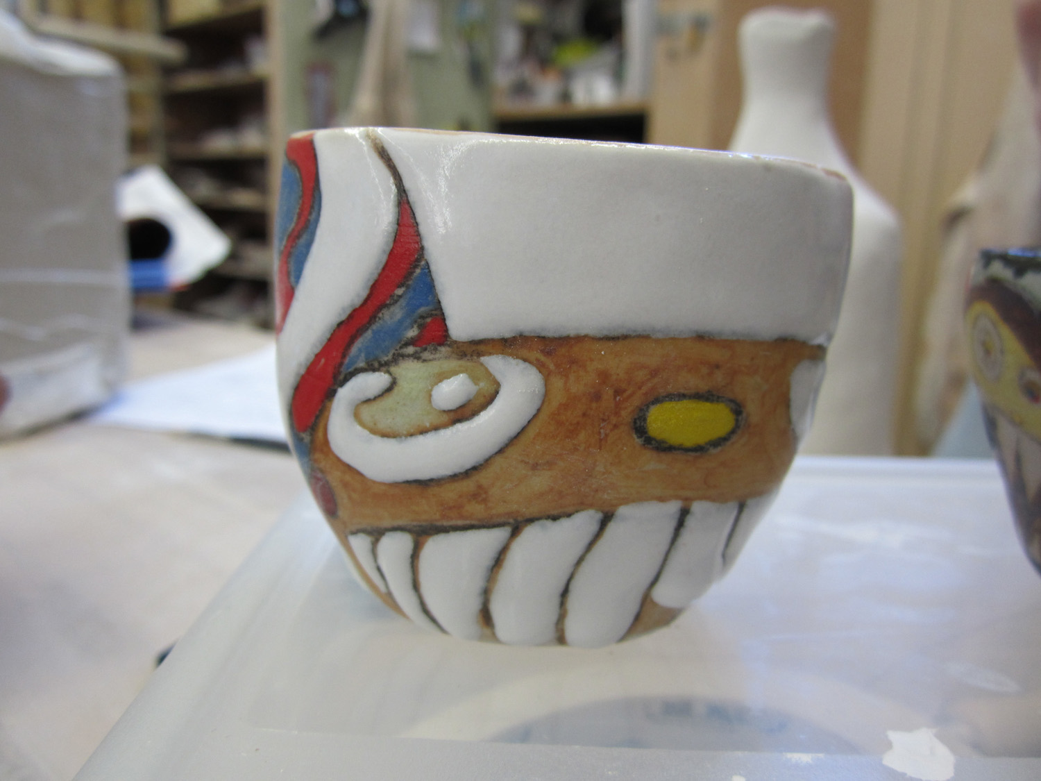 Ventura College Ceramics & Sculpture Ventura College Ceramics Underglaze Experiment