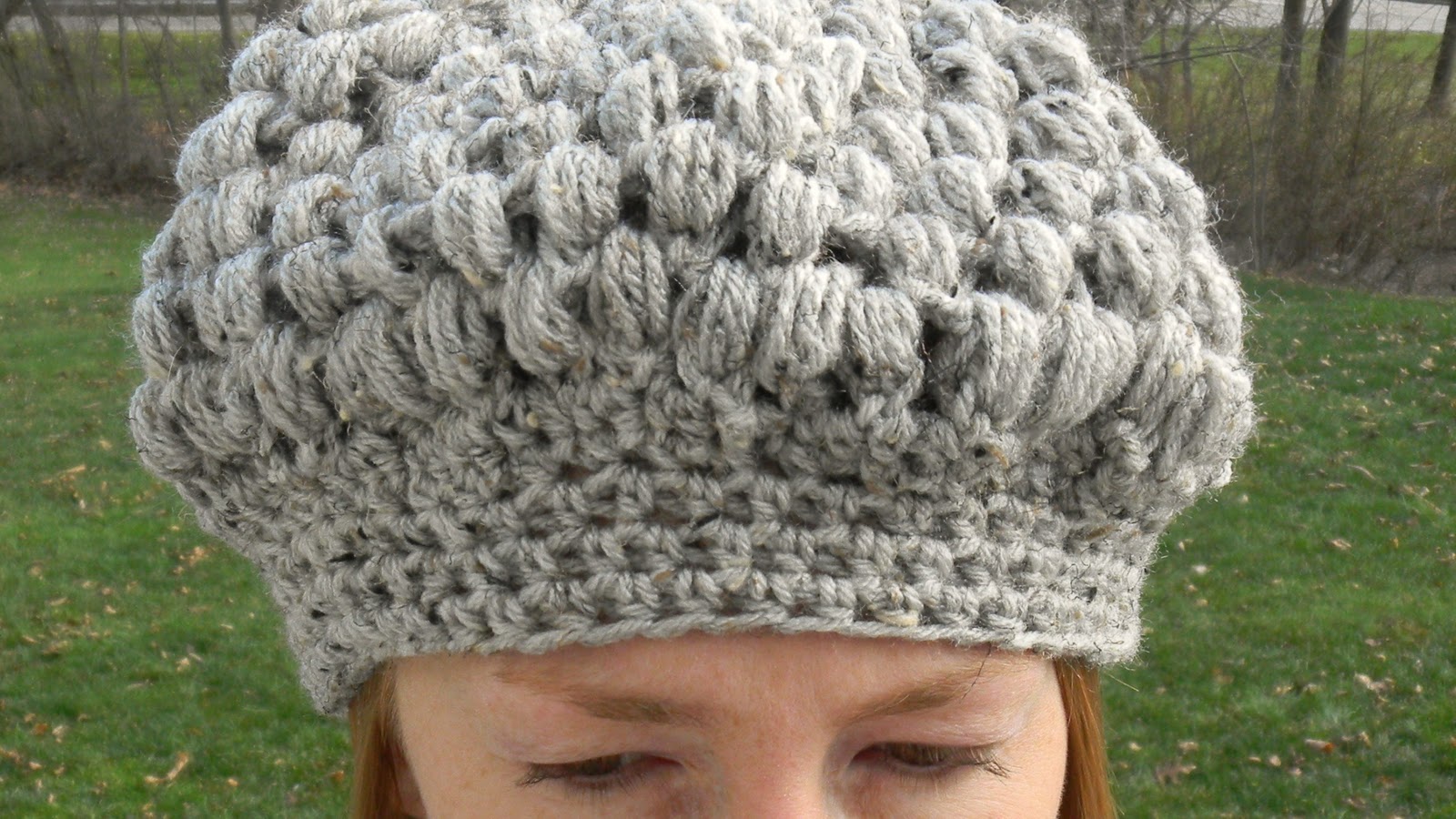 modest creations by michelle: crochet puff hat