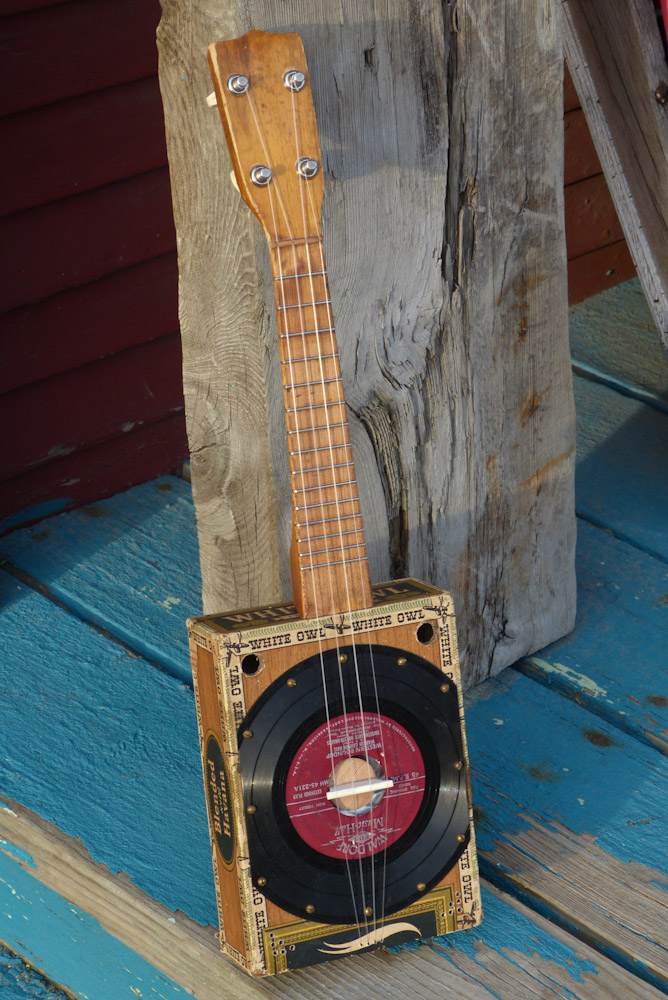 1920s/2016 Cigar Box Resonator Ukulele