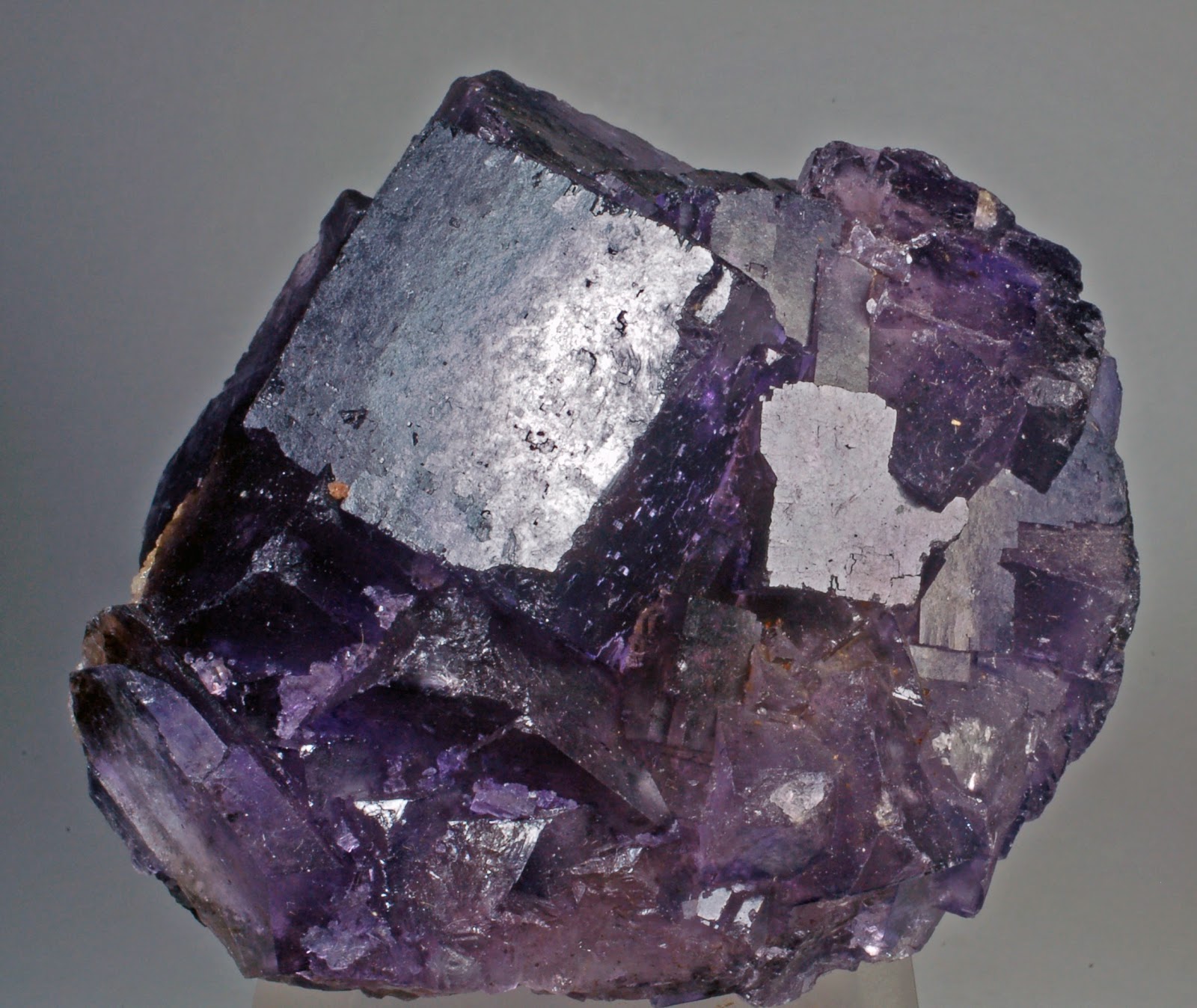 Els meus Minerals: Fluorita Morada - 75 x 75 x 60 mm
