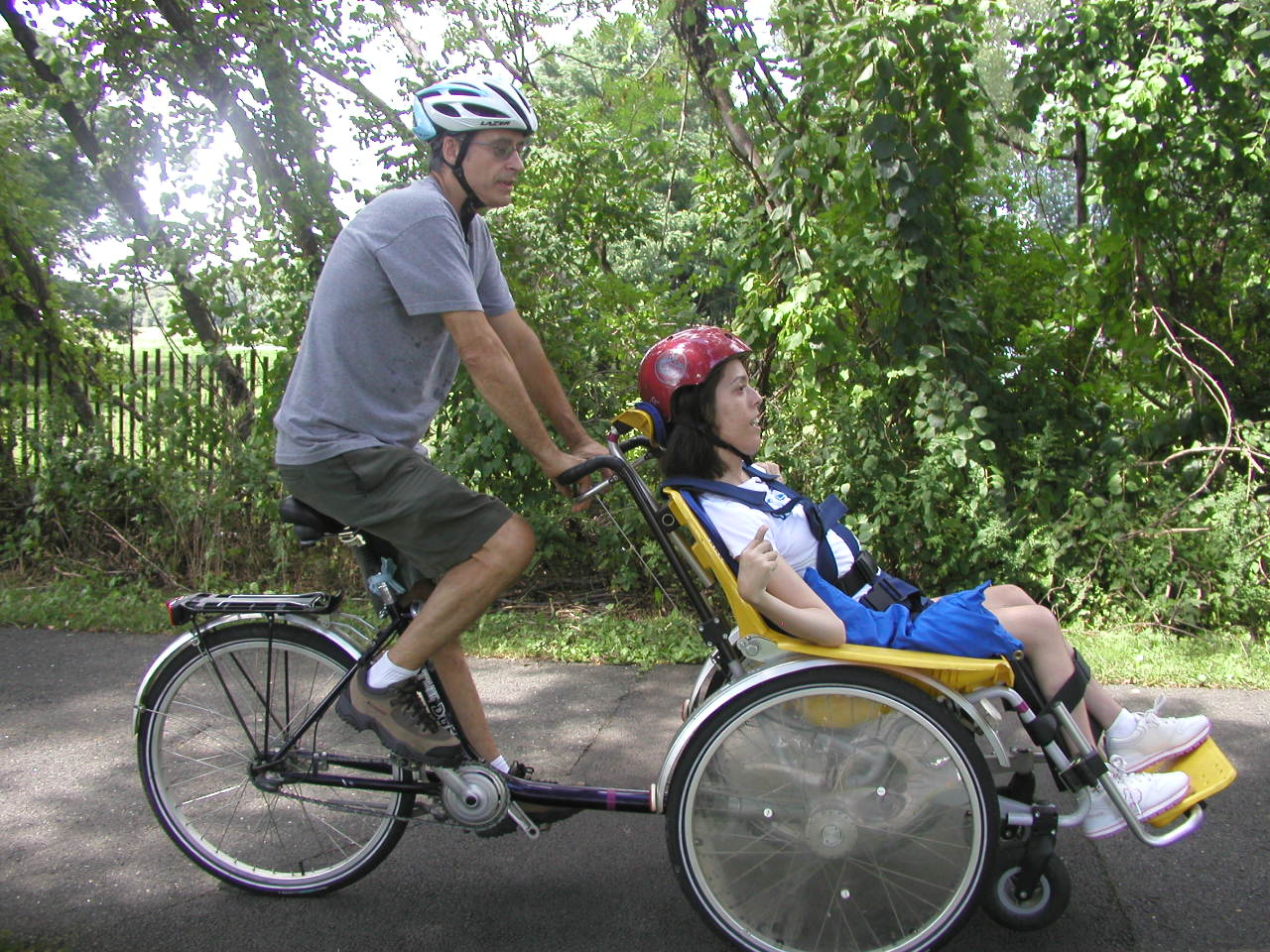 Everyone Outdoors The Duet Wheelchair Tandem Allows Everyone A Biking