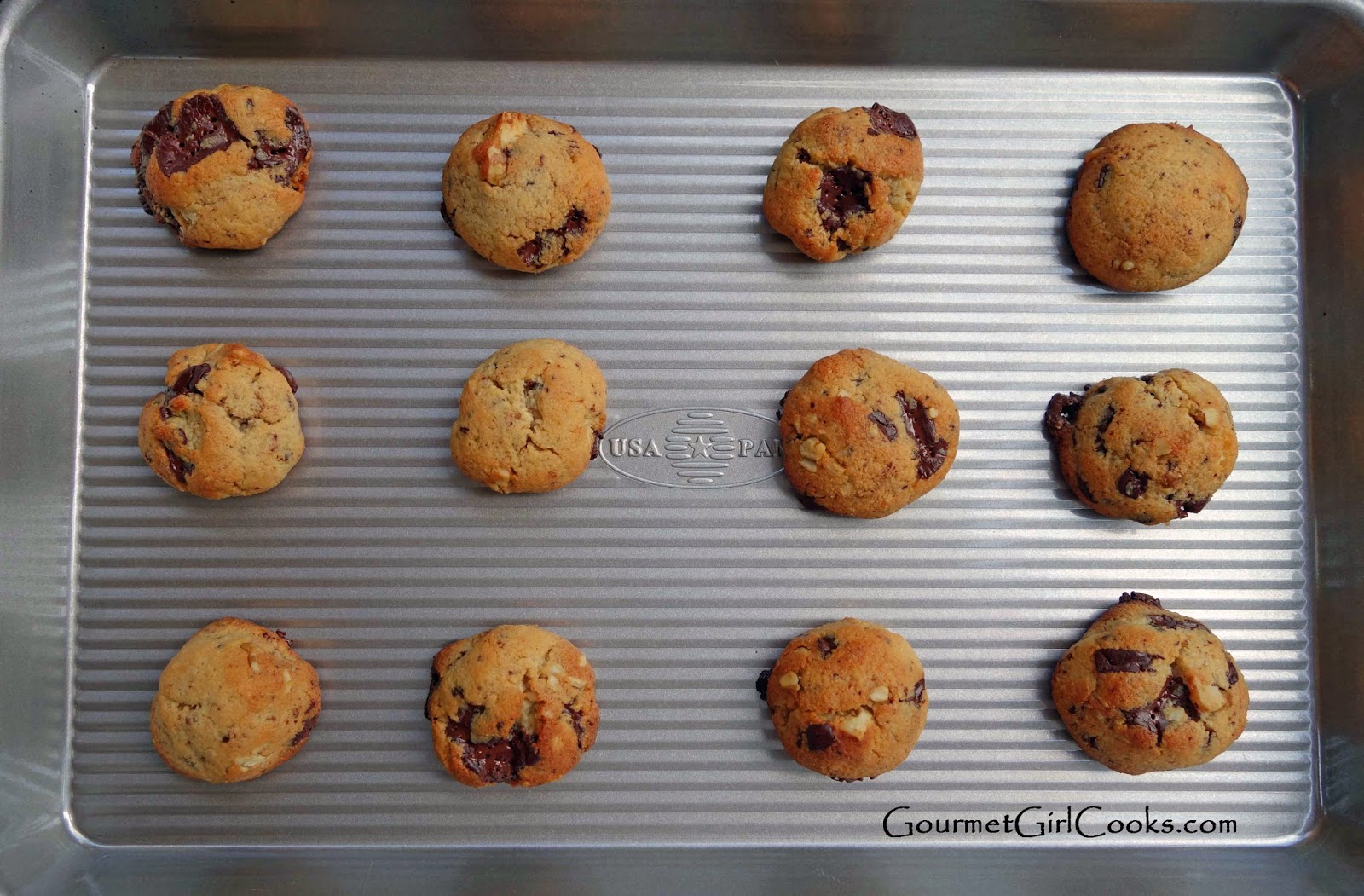 Gourmet Girl Cooks OneBowl Chocolate Chip Cookies & Southwestern Style Caprese Salad
