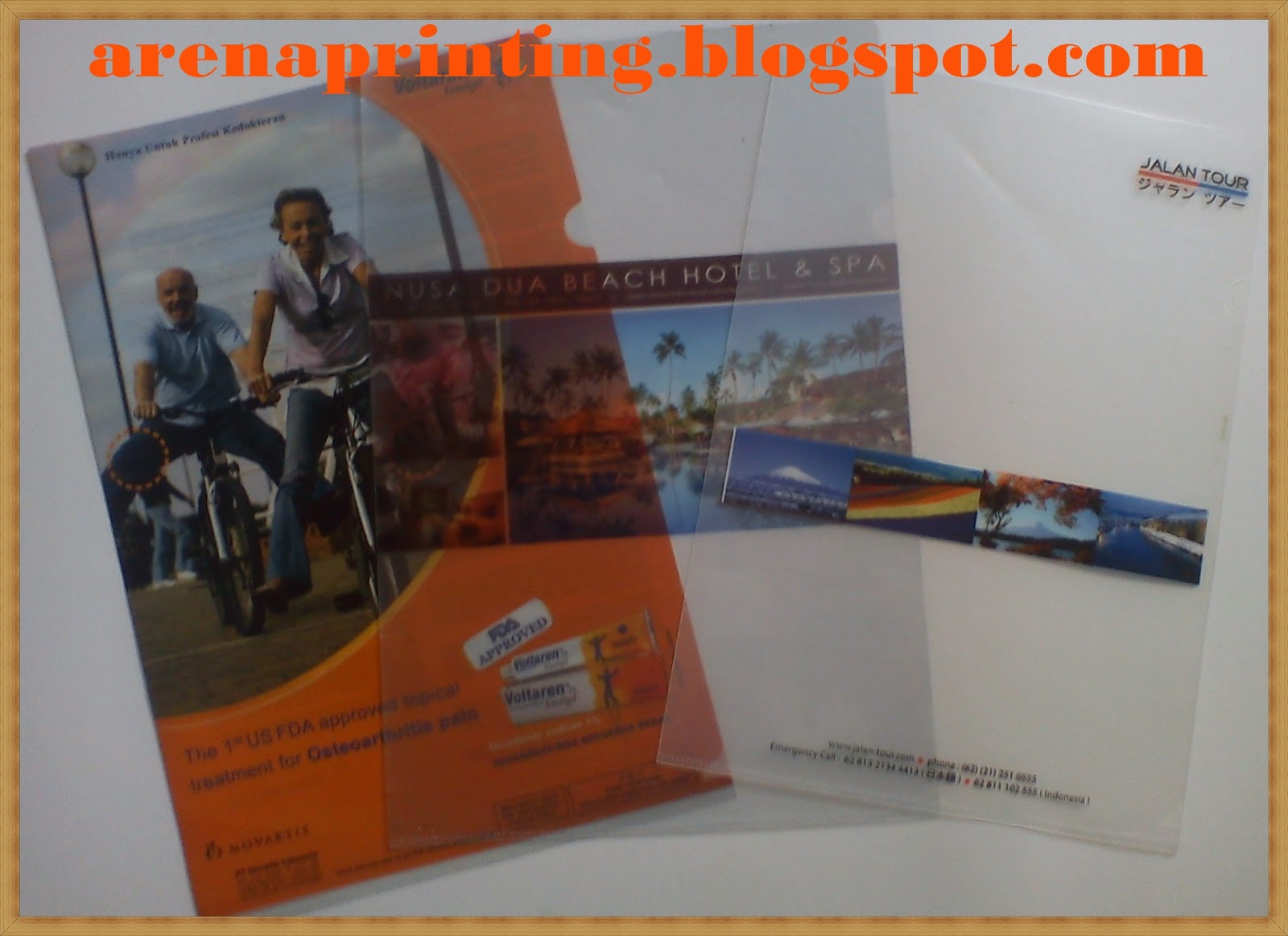 Arena Printing Kipas Promosi Pin Id Card Paperbag Mouse Pad Dll Folder Plastic Map Kertas Plastik Map L Atau Map Kancing