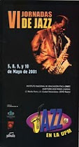 Cartel VI Jornadas de Jazz UPM