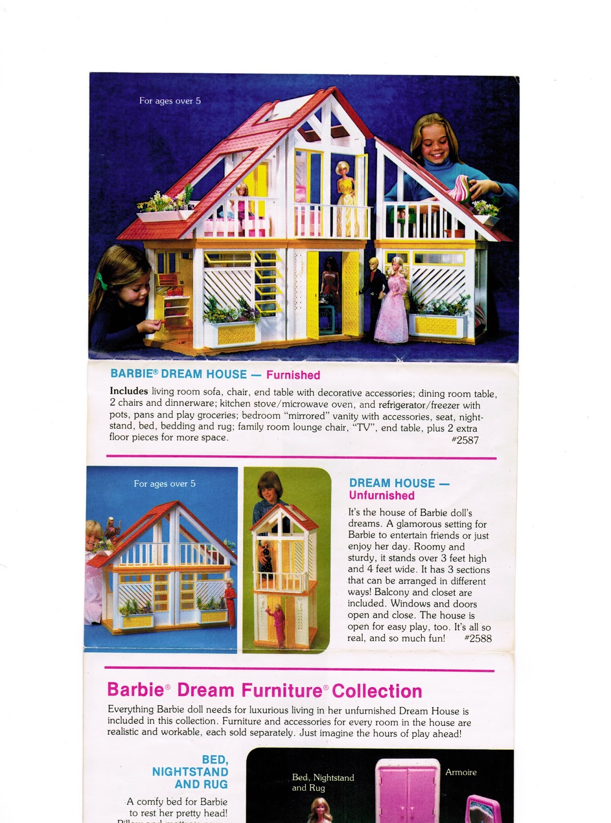 The One and Only Mattel Barbie 1978 A Frame DreamHouse Website For