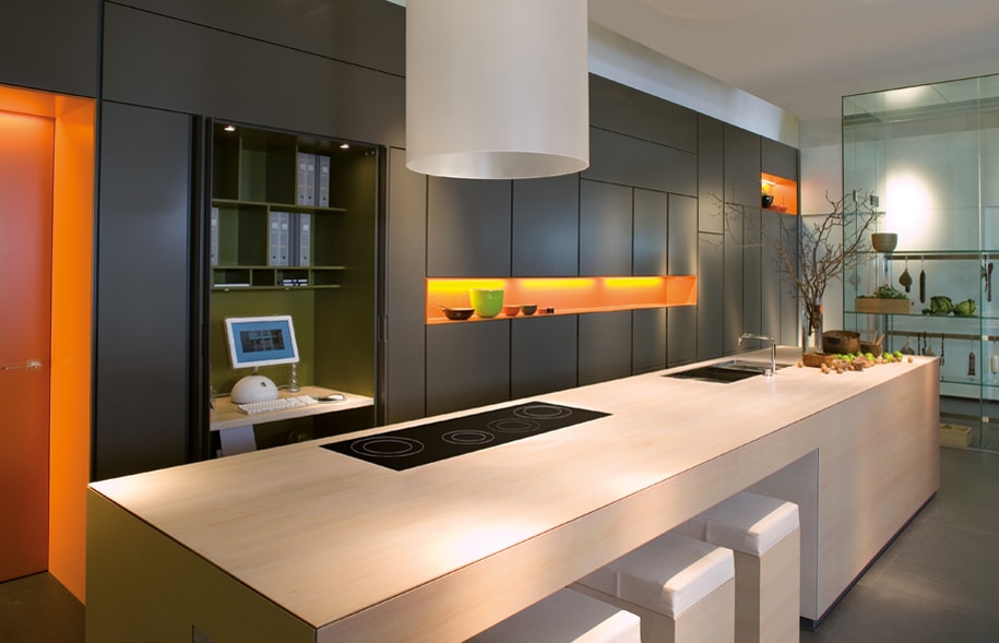 Muebles multifuncionales, ideales para cocinas abiertas - Cocinas con