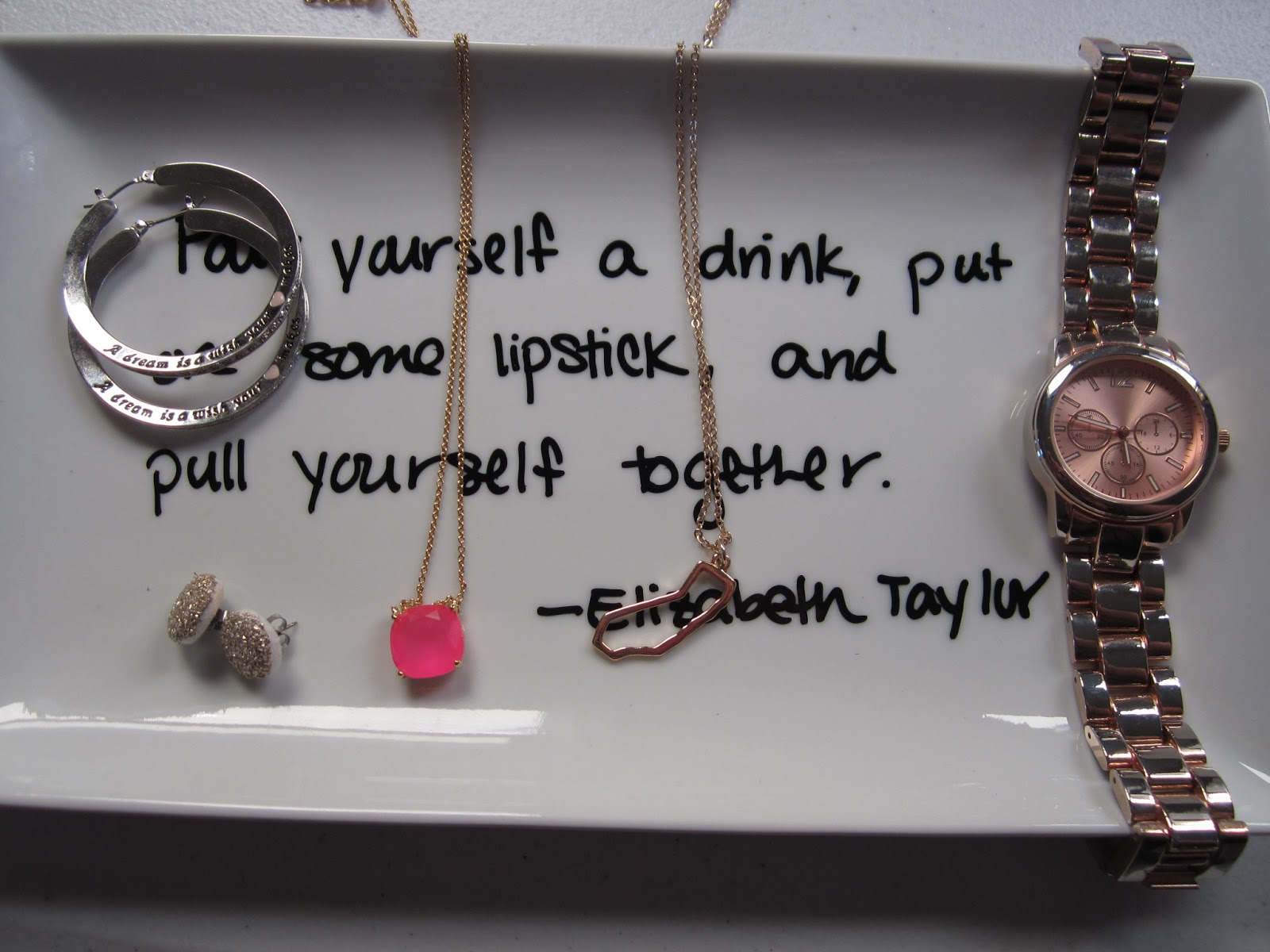 The Bees Times Three DIY Jewelry Tray