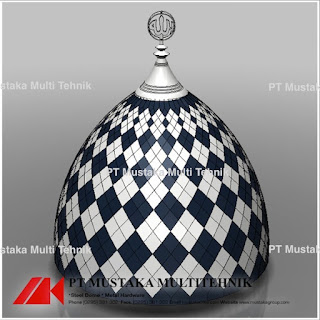 Design Kubah Masjid Panel Warna Jual kubah masjid