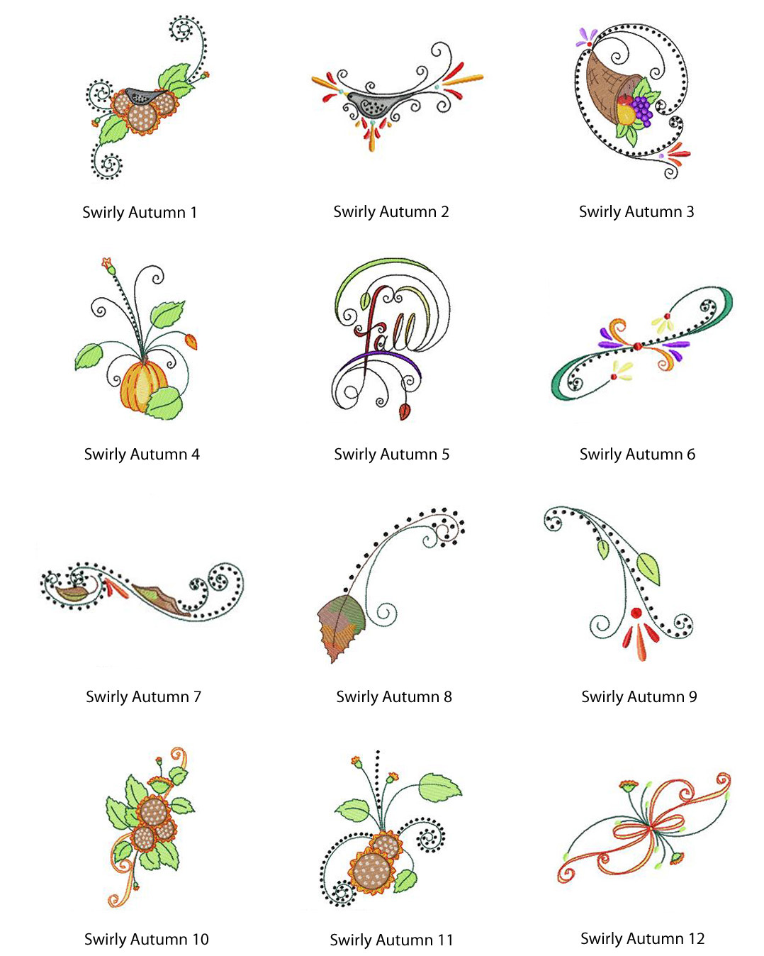 My Boutique Seasons Embroidery Designs