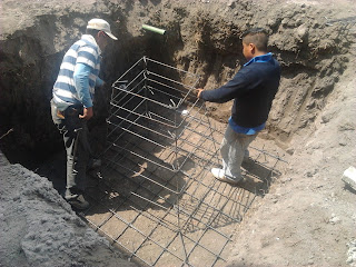 BOHGUERO: Instalacion de Poste 20M.