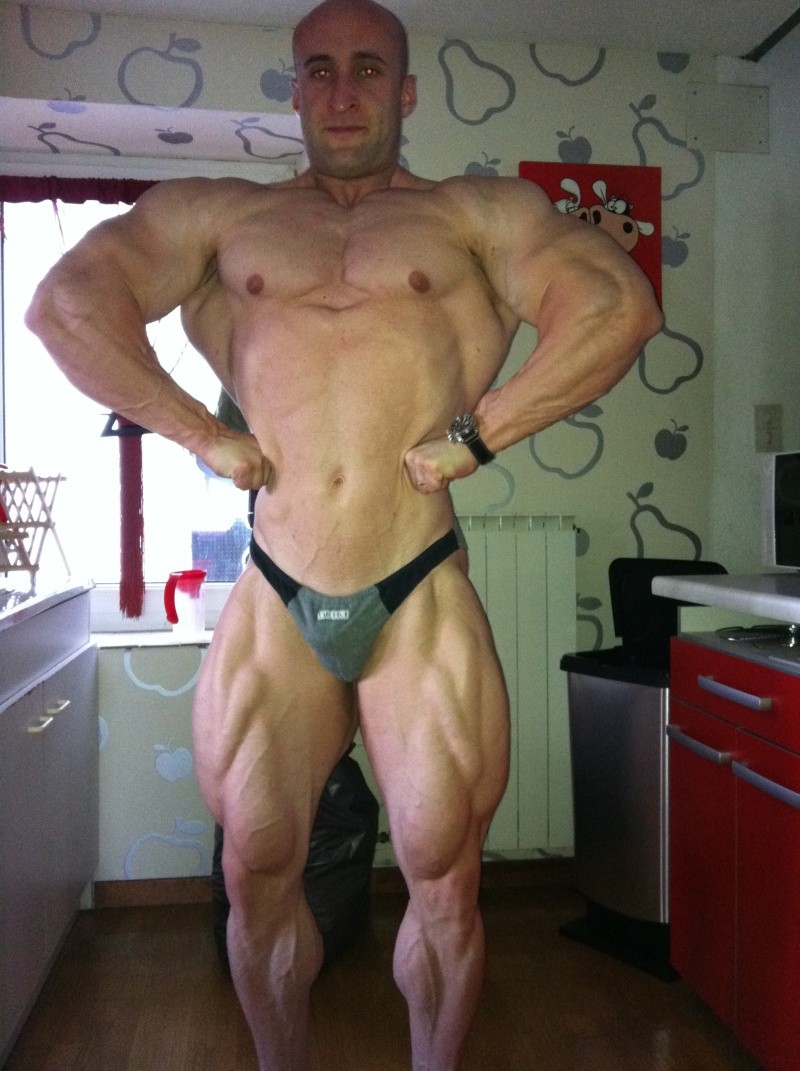 French bodybuilder David Gasser.