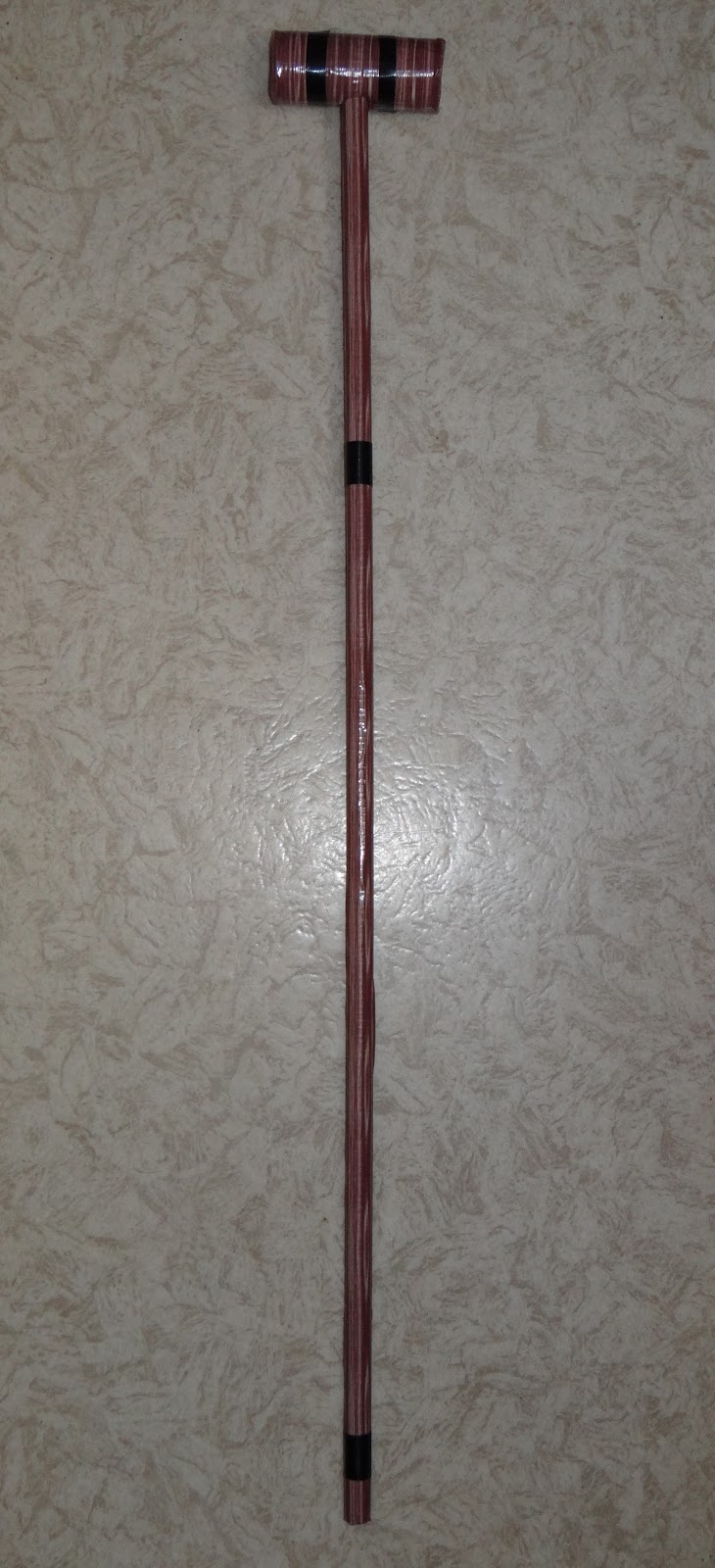 Amber's Craft a Week Blog Prop Roque/Croquet Mallet