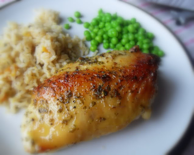 Sticky Honey Lemon Chicken