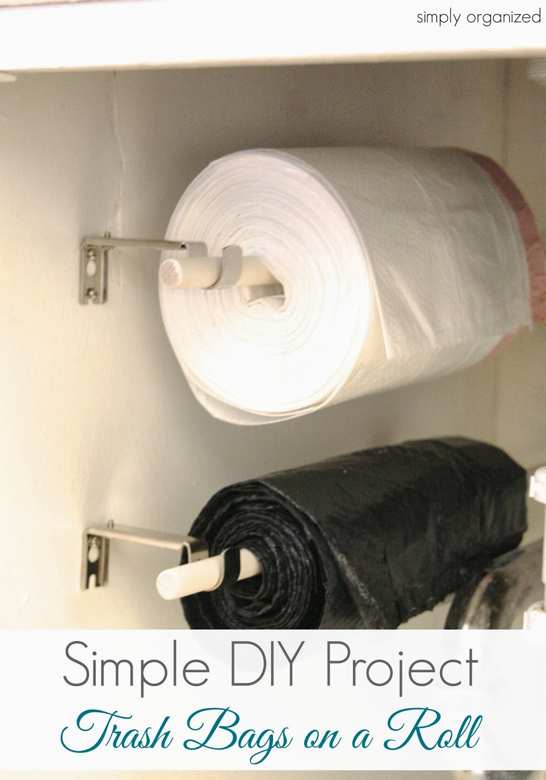 Day 14 - Under the Sink {31 Cheap & Easy DIY Organizers} | From