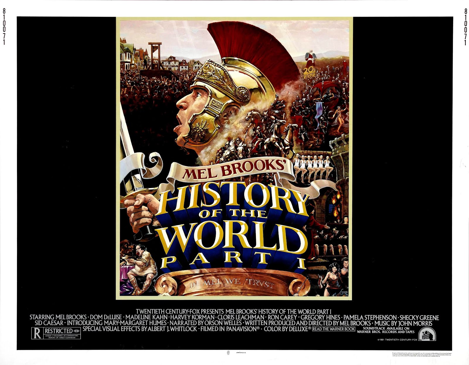 Mel Brooks La Folle Histoire Du Monde Affiches - Photos d'exploitation - Bandes annonces: Sacco et Vanzetti