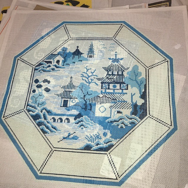 The French Tangerine needlepoint update and a san francisco shop