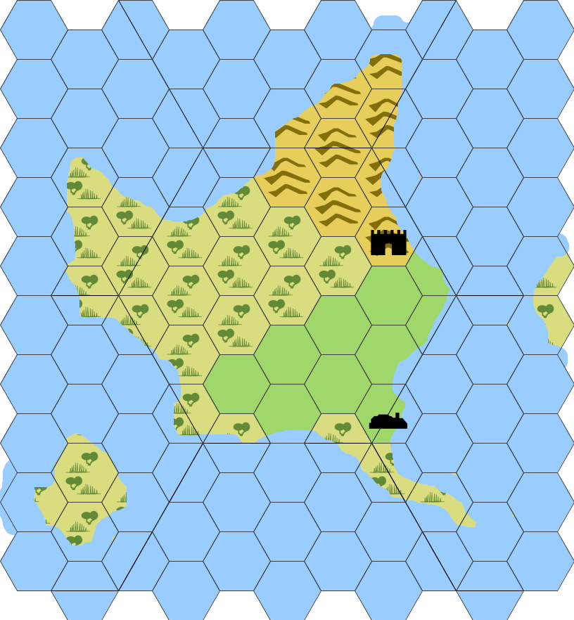 In Places Deep: (Really Ugly) Map Experiment