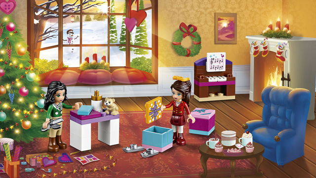 calendario de adviento lego friends