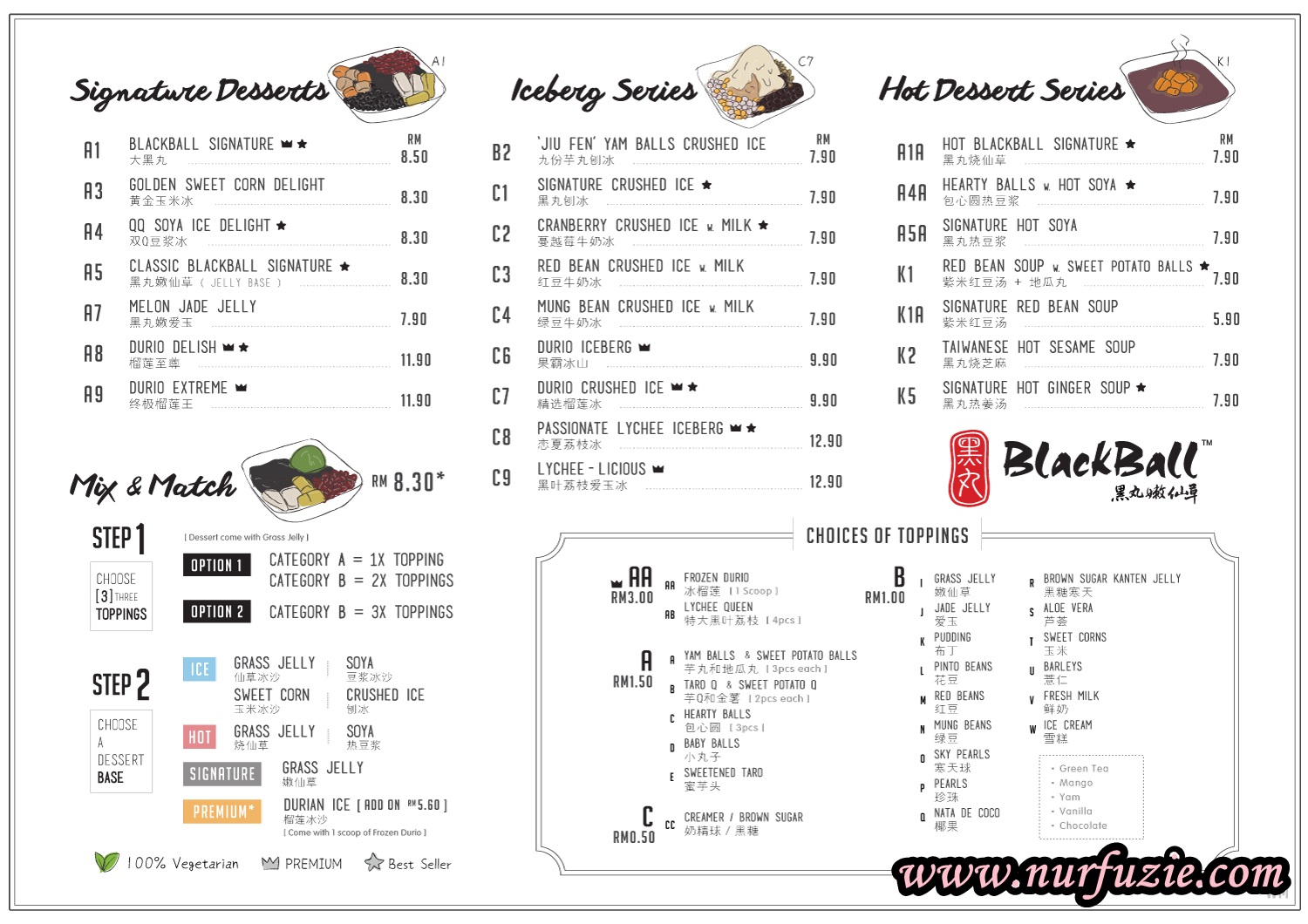 Dessert di BlackBall Yummy