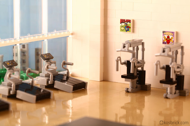 lego gym moc