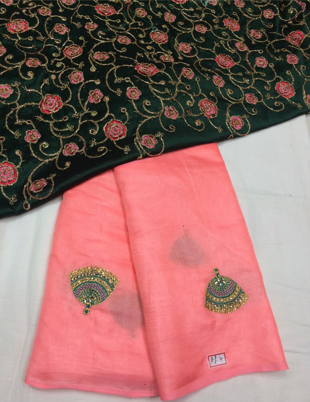 Soft jute Silk sarees with Allover work