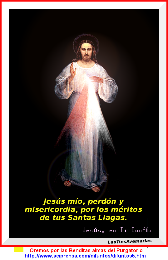 Divina Misericordia oracion apelando a meritos de las llagas de Jesus Divina Misericordia oracion apelando a meritos de las llagas de Jesus