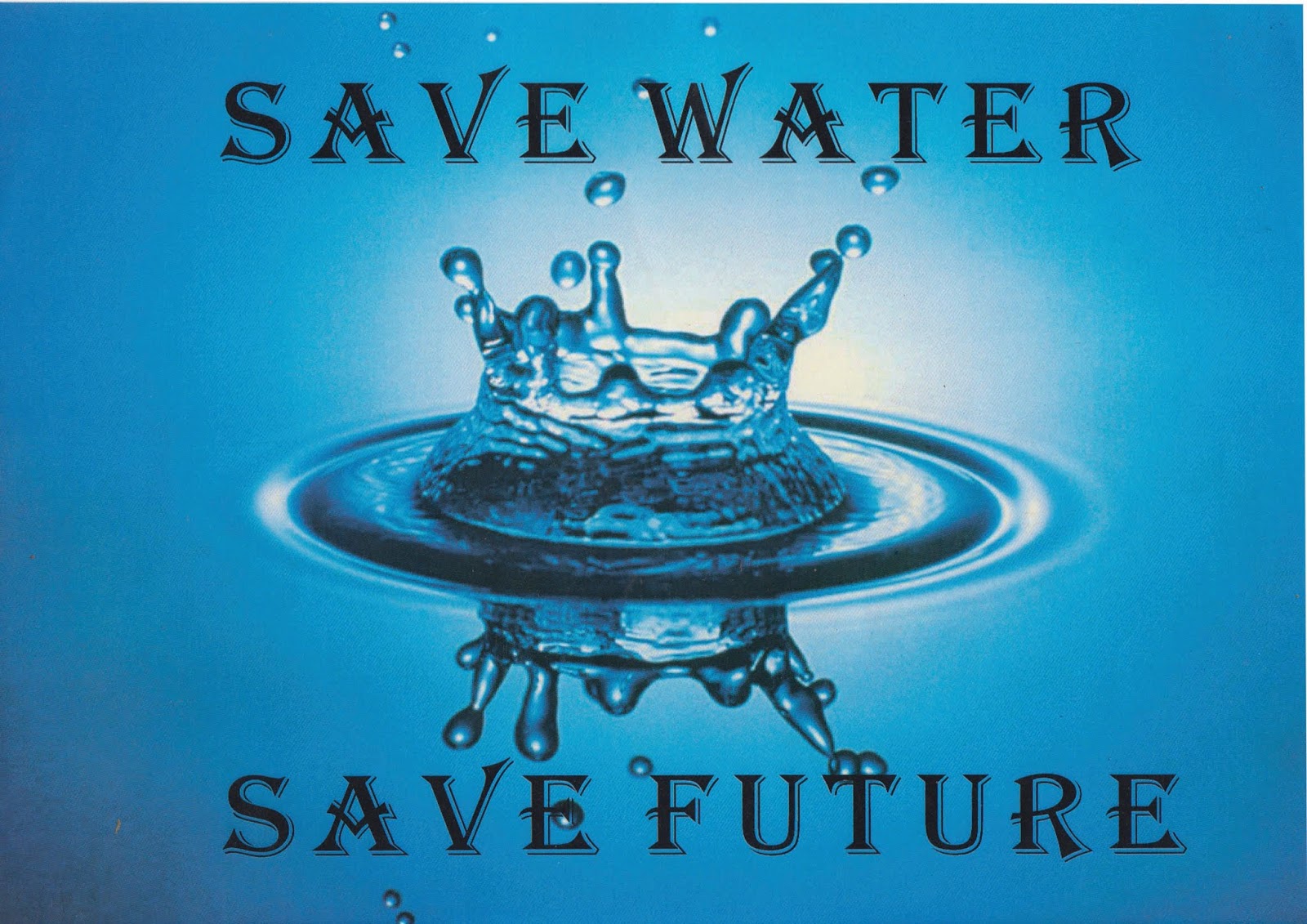 Water Saving Slogan – Lukisan