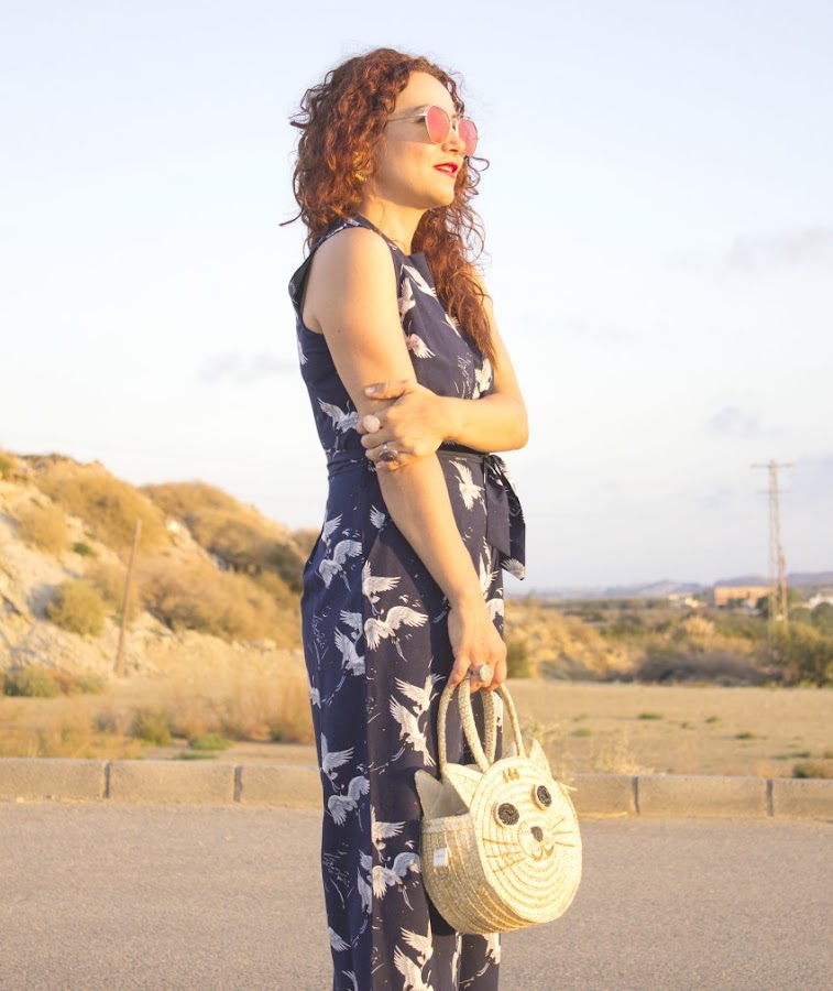  melange_boutique_fashion_blog_de_moda_mono_culotte_garzas_zaful_cazadora_bordada_amore_mio_glamorous_bolso_gato_8