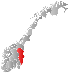 De gemeente Tolga ligt in de provincie Hedmark