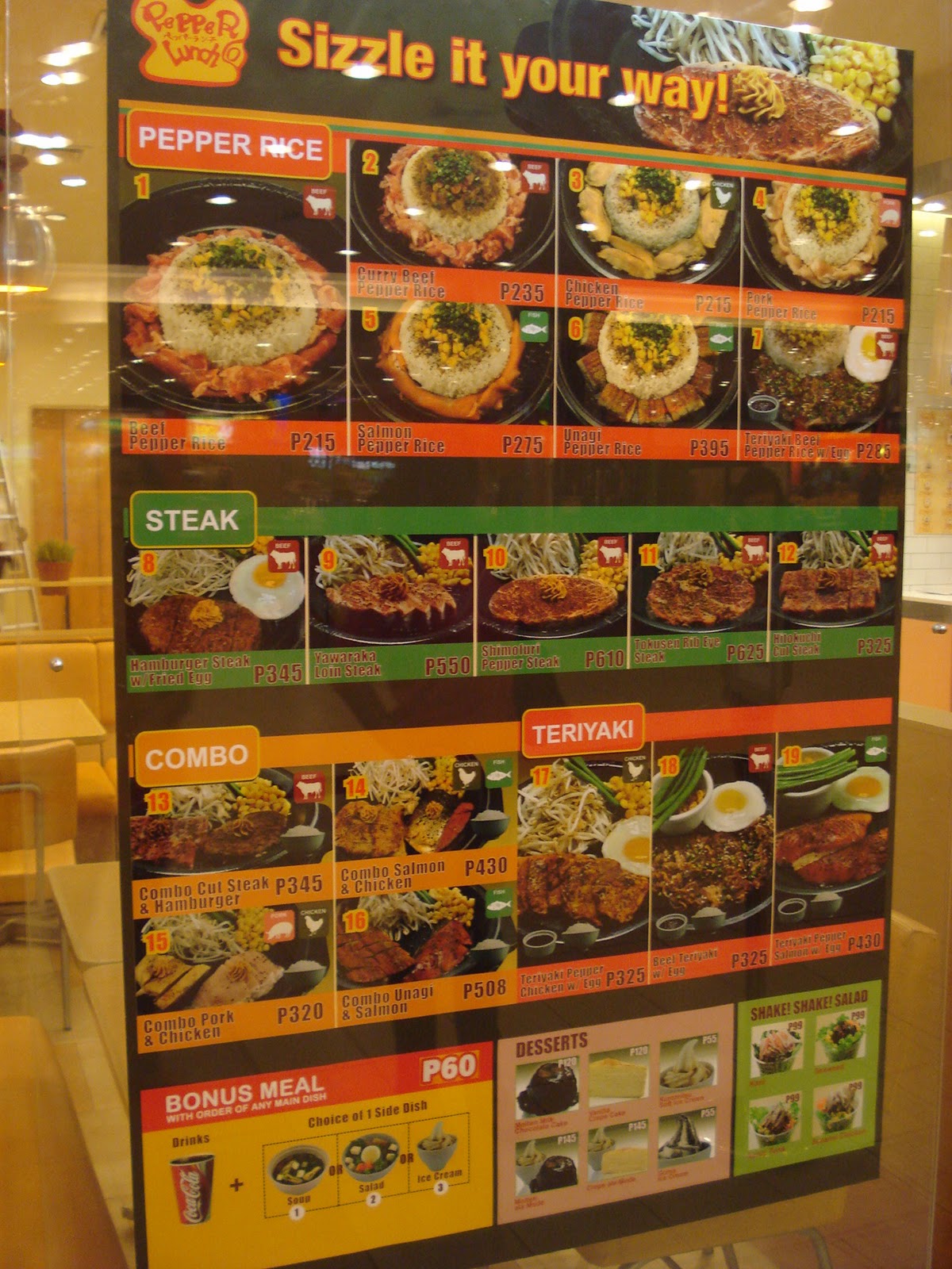 foodesign fast food favorites in Manila