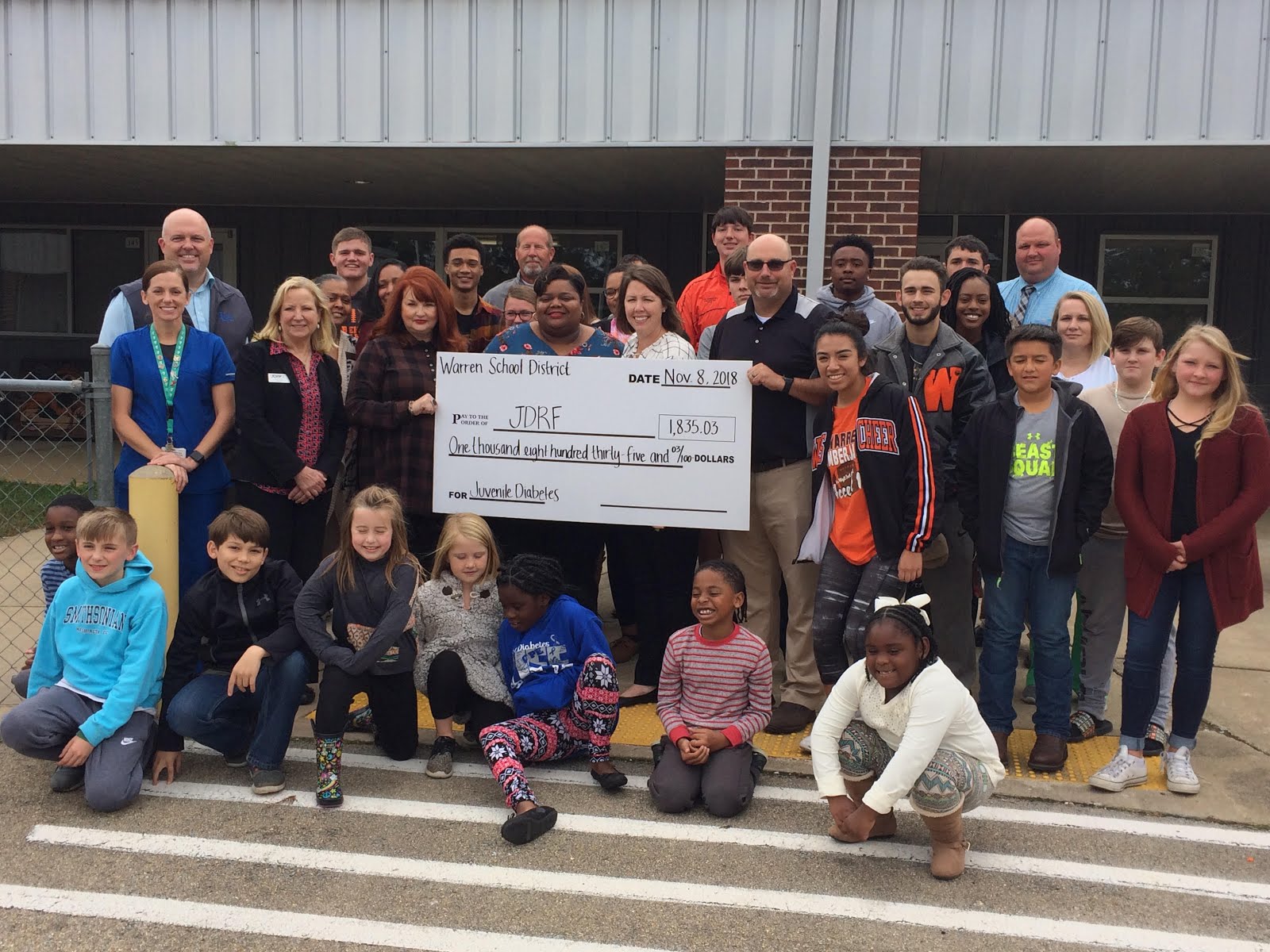 Saline River Chronicle News Warren School District Contributes To JDRF