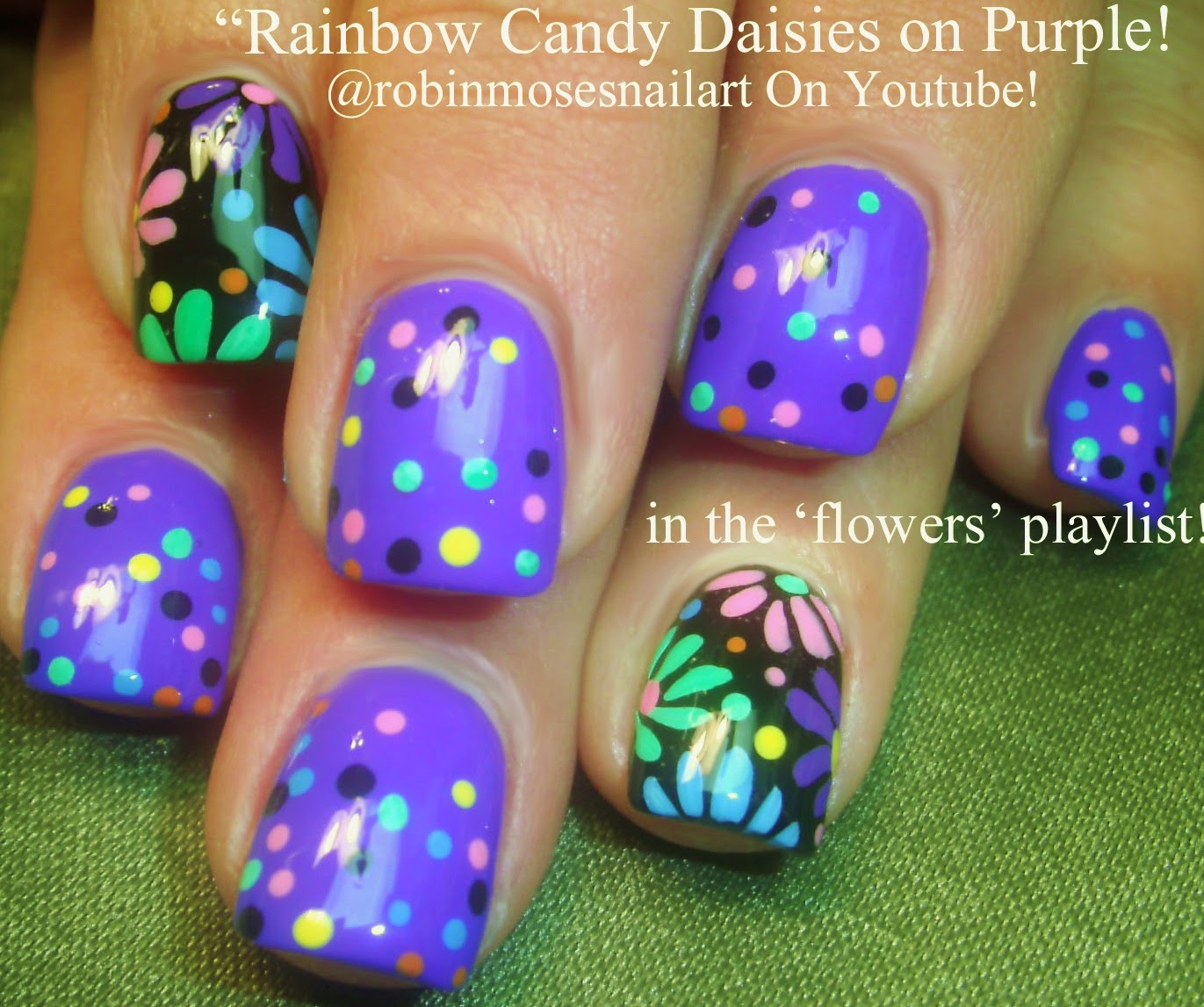 Nail Art by Robin Moses "diy nail art" "easy nail art" "simple nail