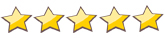 5 stars graphic of a rating 