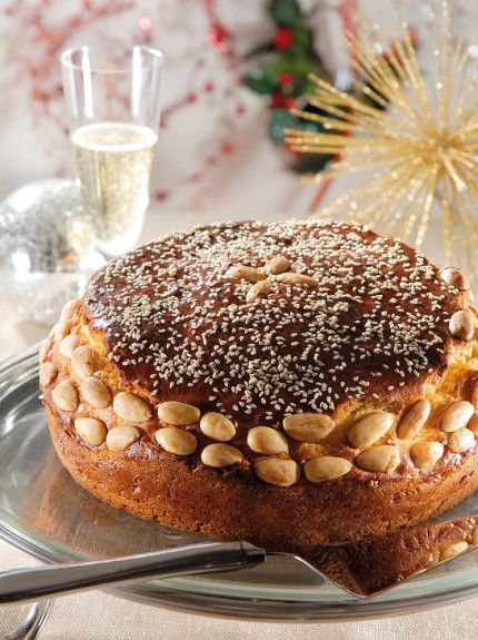 Vasilopita, New Year's Lucky Cake in Greece