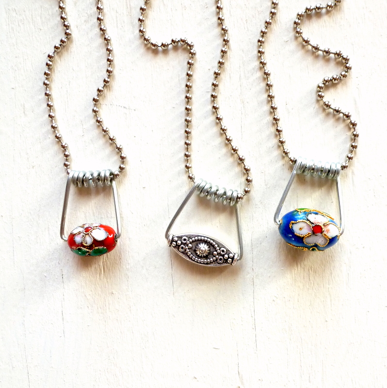 Mich L. in L.A. Turn Clothespins Into Wirework Jewelry No Tools