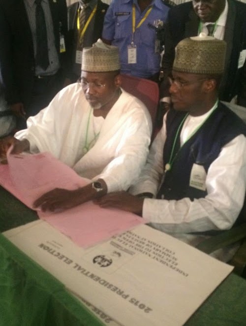 jega inec results 2015